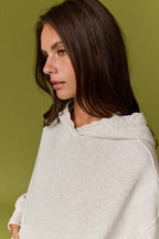 Wren Louonge Hoodie w/ Lace Detail