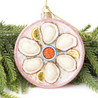 Oyster Boxed Glass Ornament