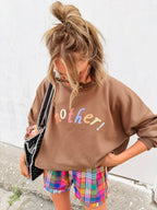 Multicolor mother! sweatshirt