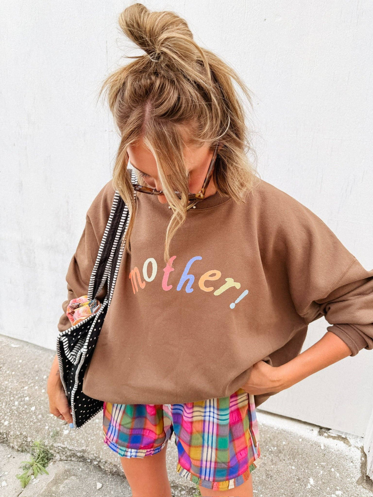 Multicolor mother! sweatshirt
