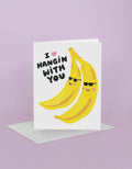 Love & Friendship Greeting Card | Banana Hangs
