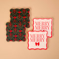 Table Talk Acrylic Coaster Set-A Merry Moment