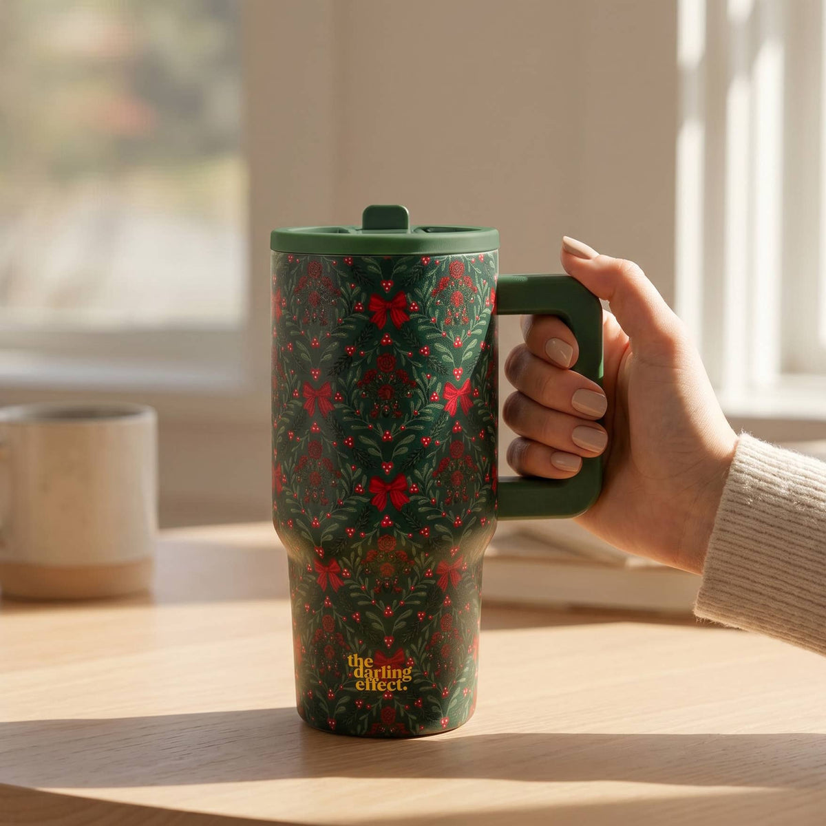 20 oz Lifestyle Flip Straw Tumbler-A Merry Moment