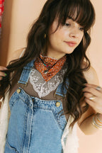 Little Bit of Lace Scarf - Orange