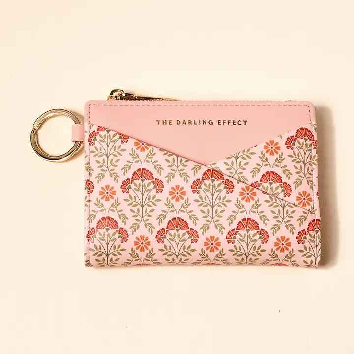 Luxe Pocket Wallet–Everbloom Dusty Rose