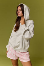 Wren Louonge Hoodie w/ Lace Detail