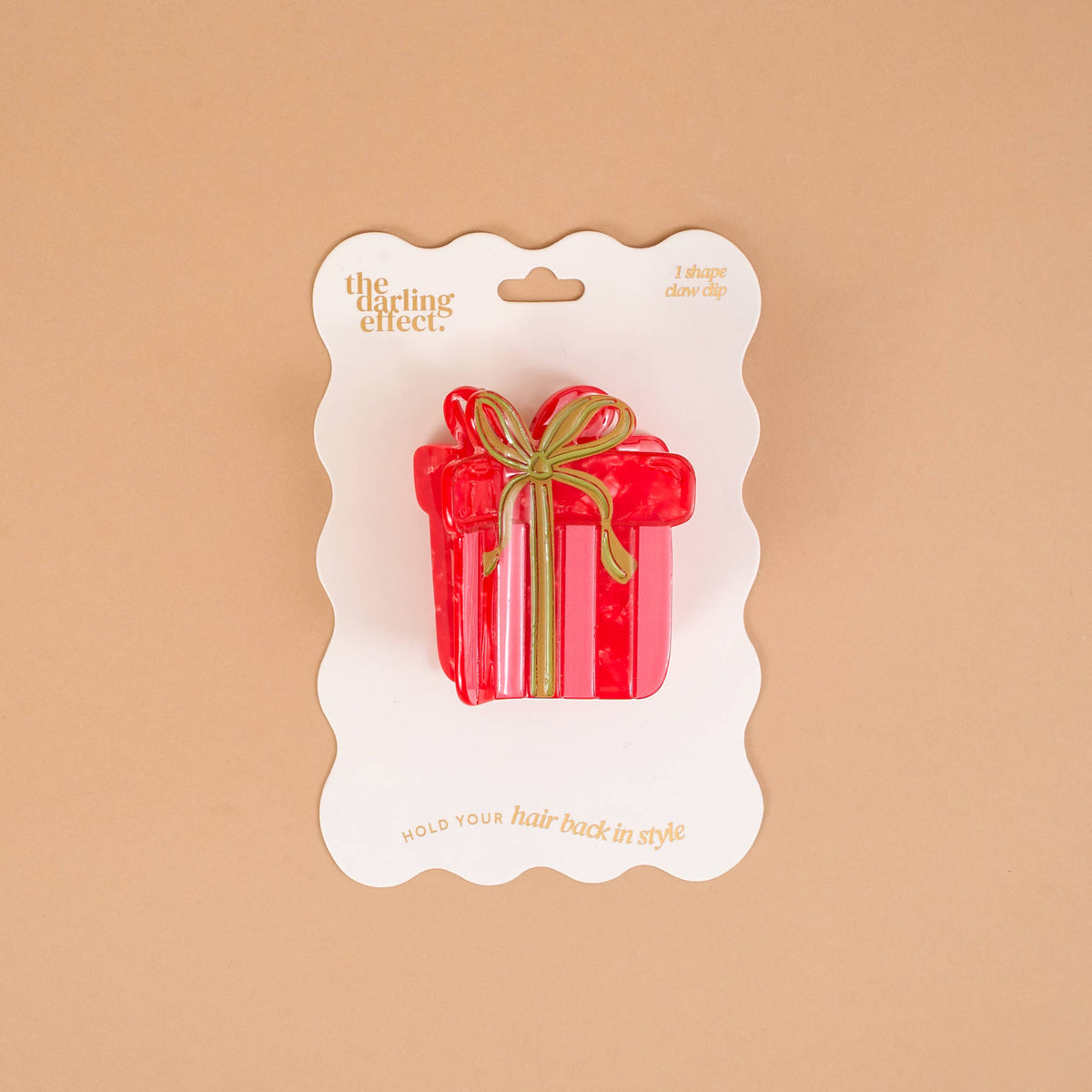 Shape Up Claw Clip-Holiday Gift