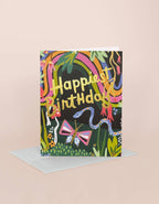 Birthday Greeting Card | Rainbow Garden