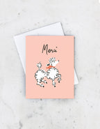 Thank You Greeting Card | Merci!