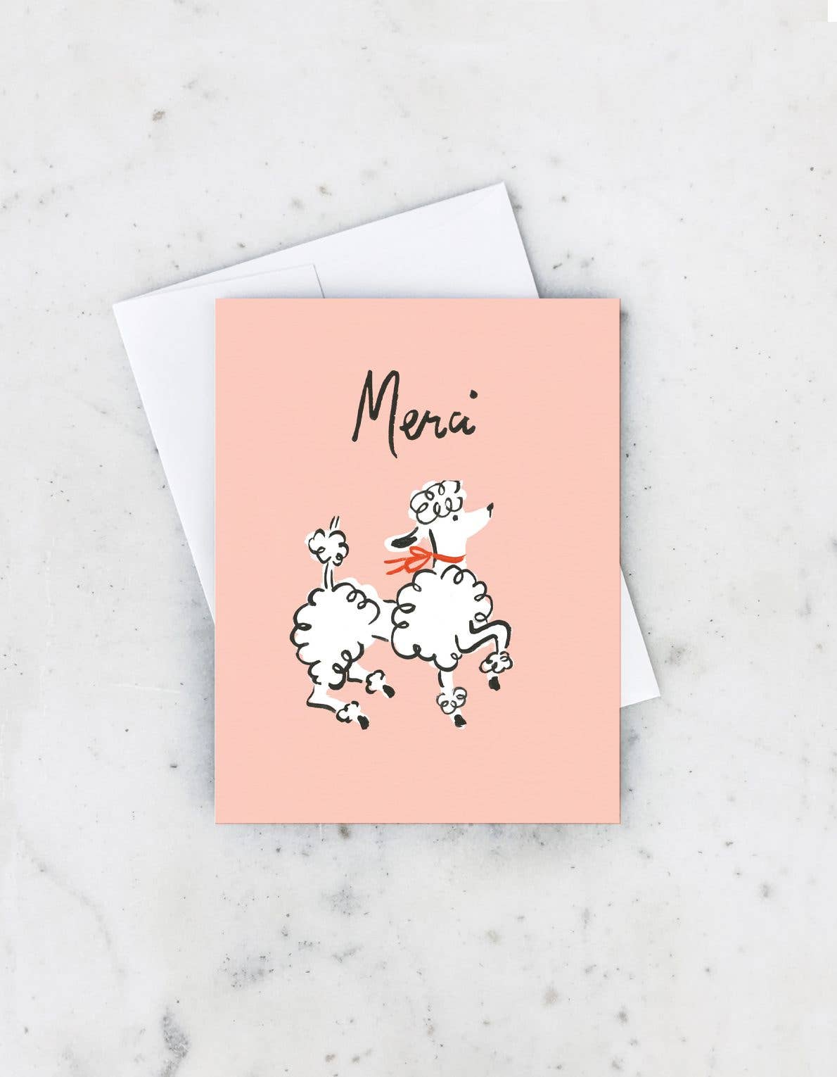 Thank You Greeting Card | Merci!