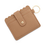 Multi-Card PU Wallet with Keychain & Coin