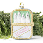Sardines Boxed Glass Ornament
