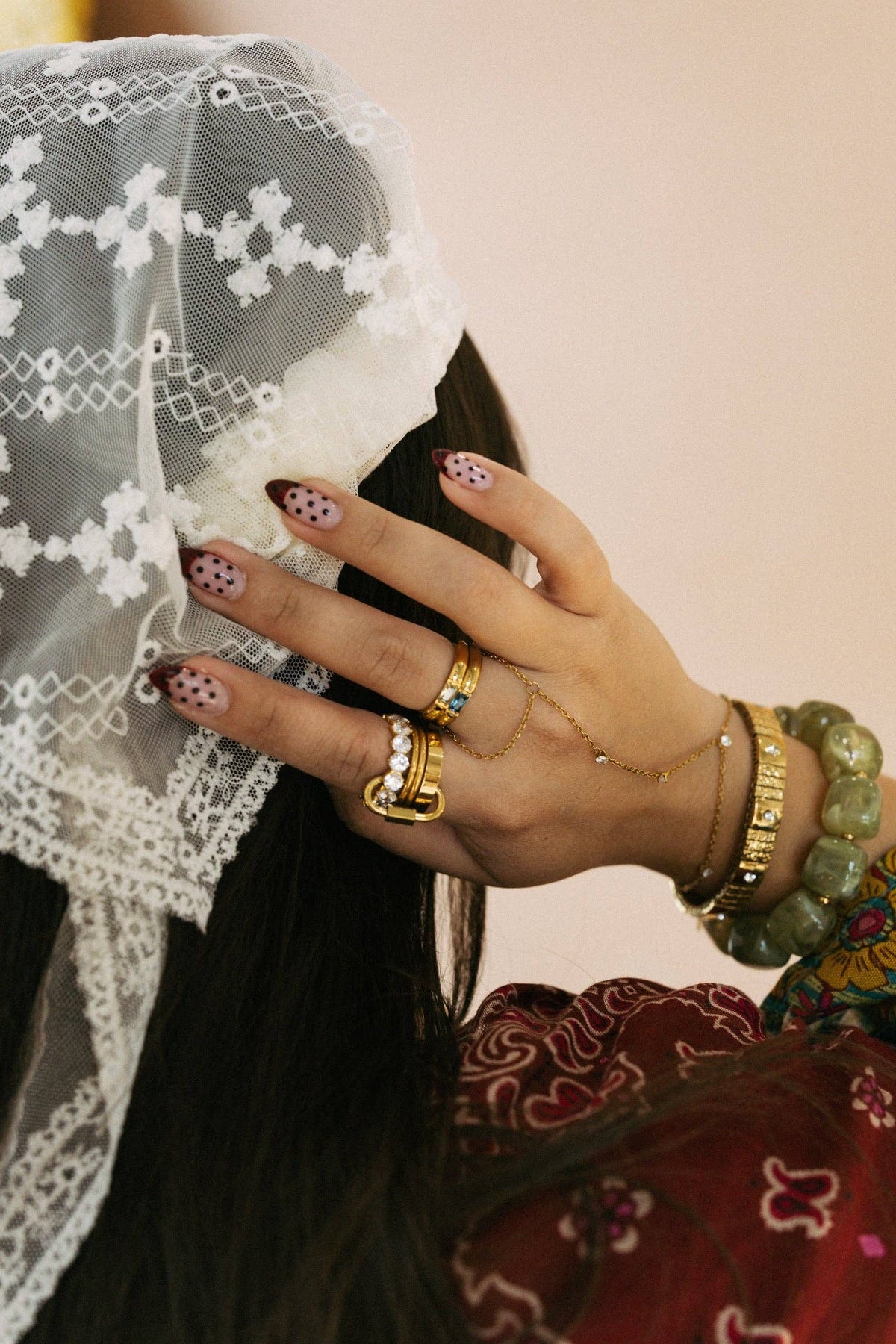 Lovin' Lace Scarf - Ivory
