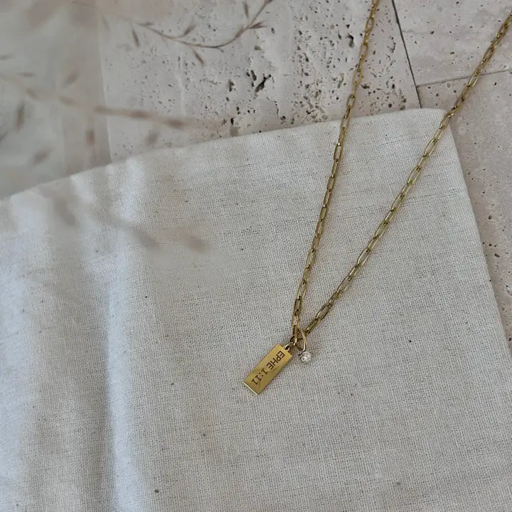 Christian Necklace Bible Verse