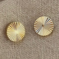 Dot stud Post studs Earrings 18k Gold