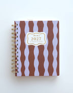 2027 Pocket Planner | Periwinkle Wave