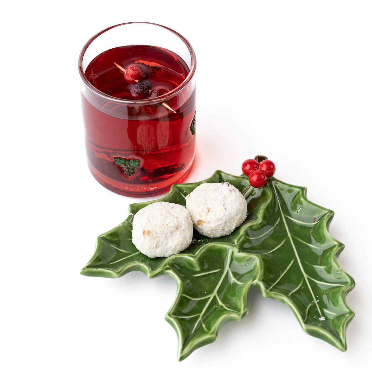 Holly Dessert Plate