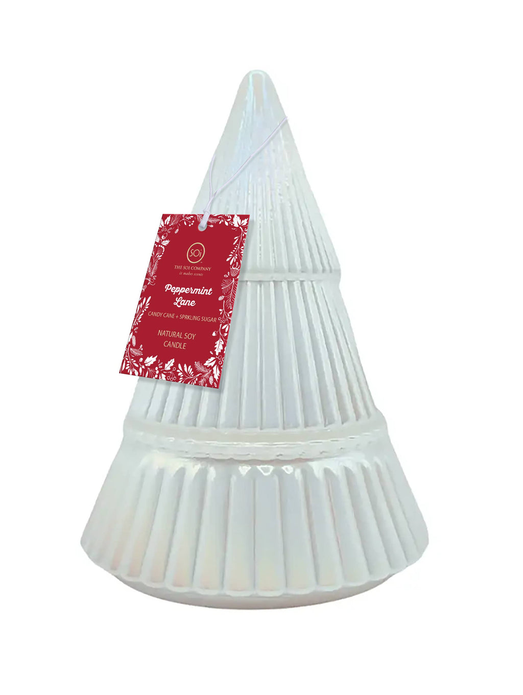 Glass Tree  Peppermint Twist