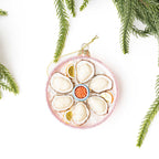 Oyster Boxed Glass Ornament