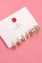 Tarnish Free Huggies Trio Set