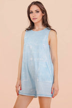 Cloud Washed Romper