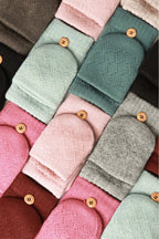 Oat Fingerless Mittens