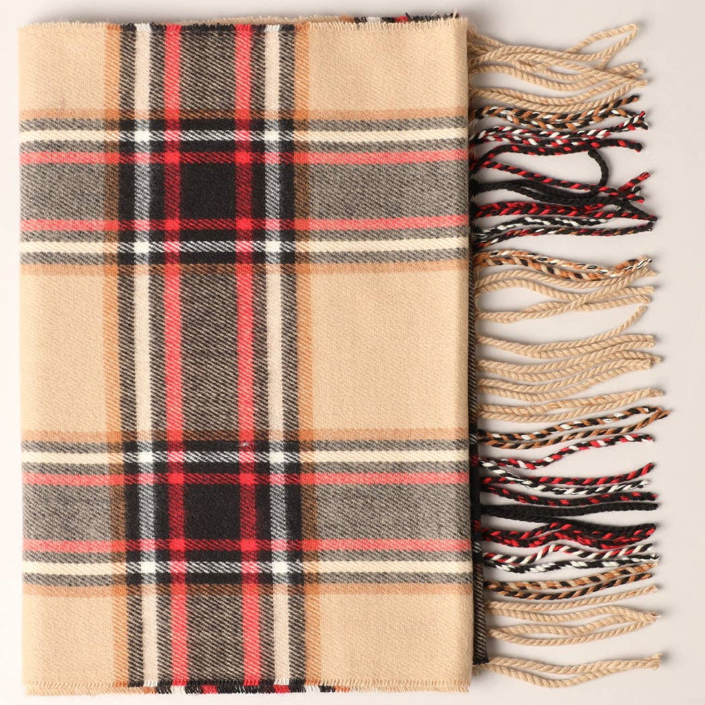 Holiday Plaid Scarf