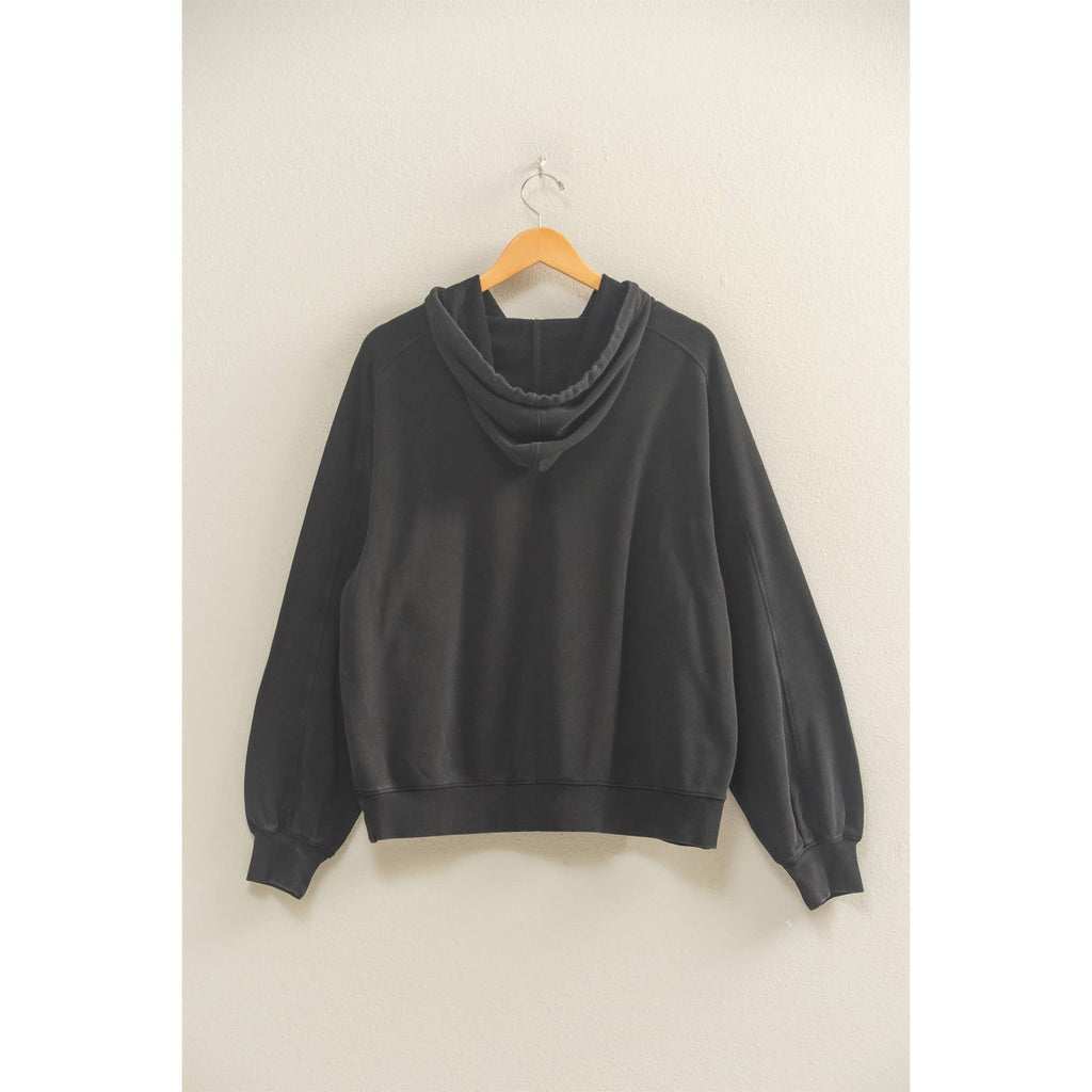 Pink Santa Washed Hoodie