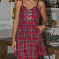 Holiday Plaid Dress