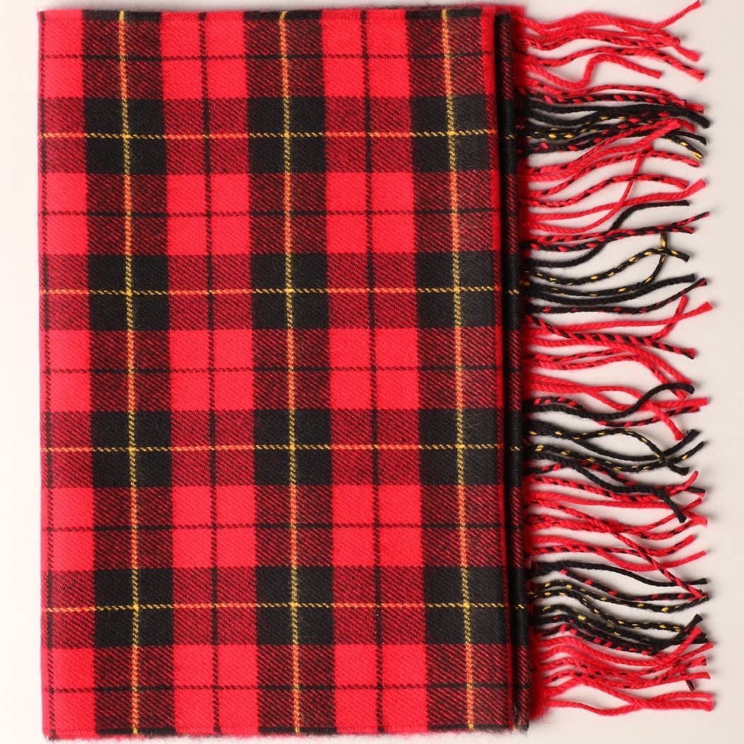 Holiday Plaid Scarf