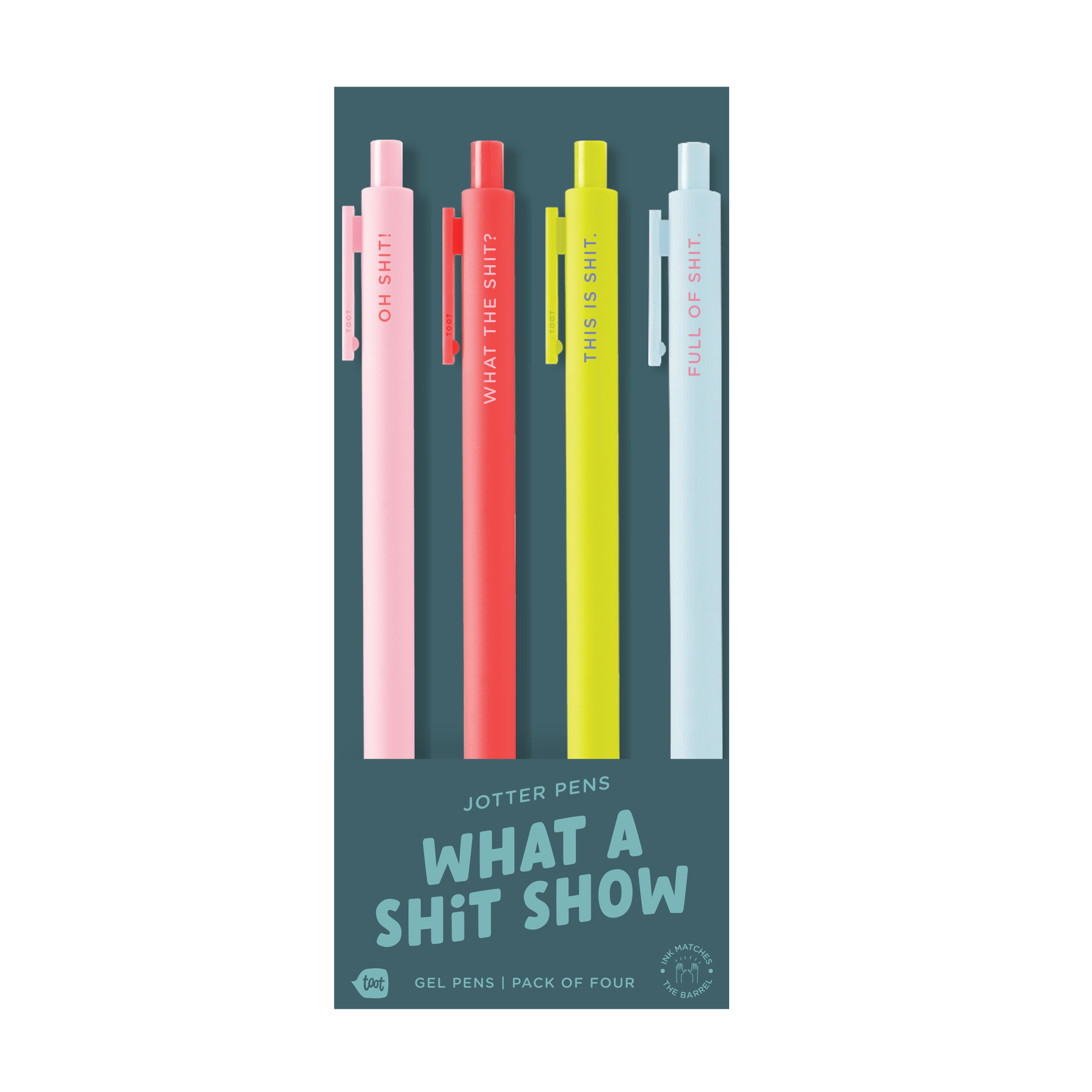 Jotter Sets 4 Pack: Yes Way Rosé