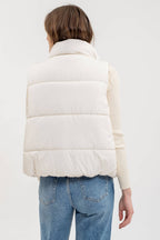 On the Go Green Puffer Vest