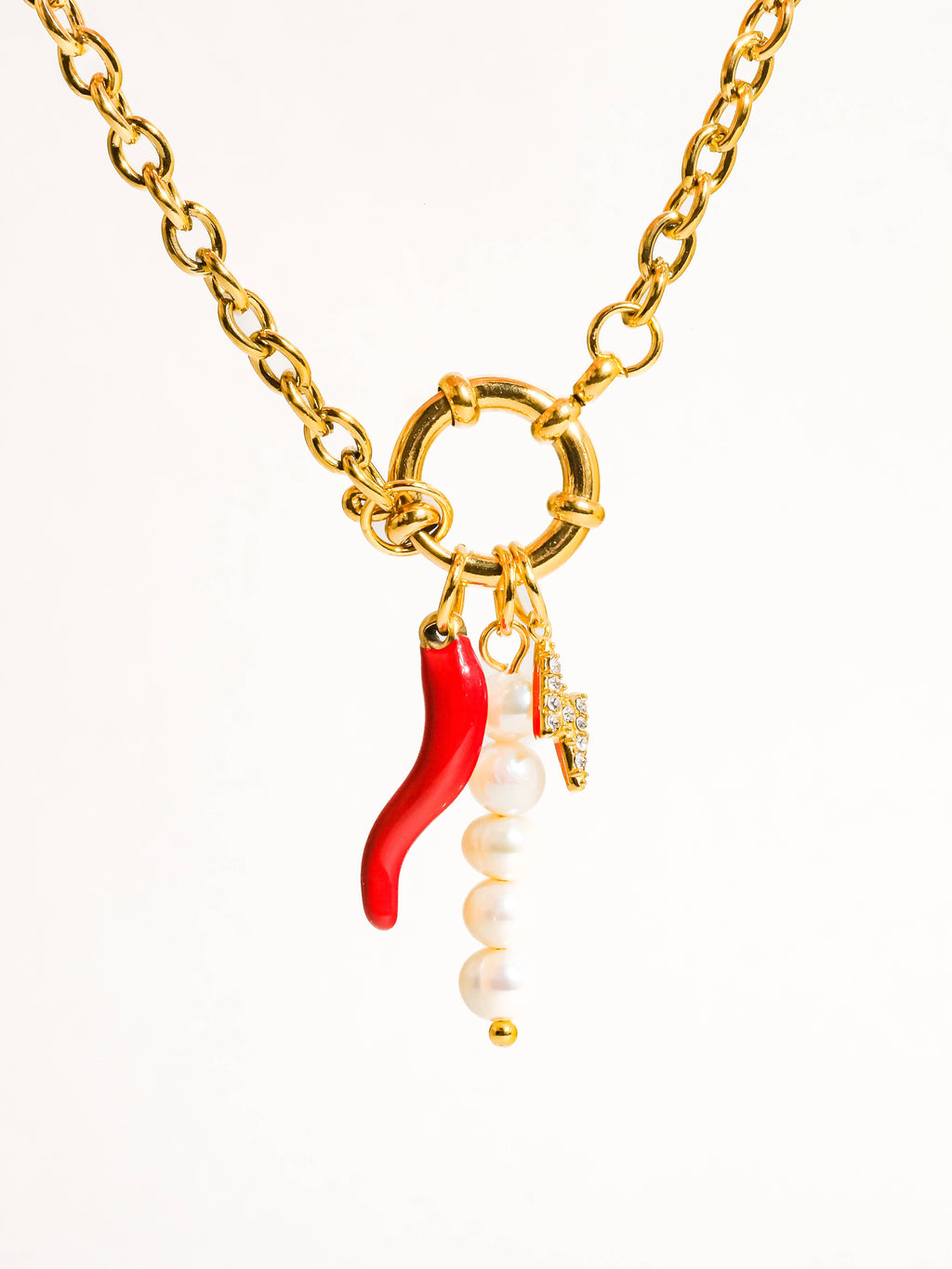 Non-Tarnish Pepper Pearl Bracelet