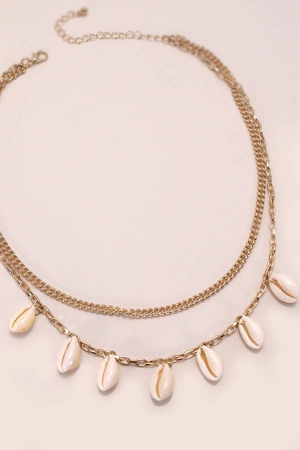 PURE BLISS PUKA SHELL NECKLACE
