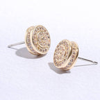 Round CZ Studs
