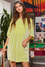 V-back Spiced Ribbed Romper