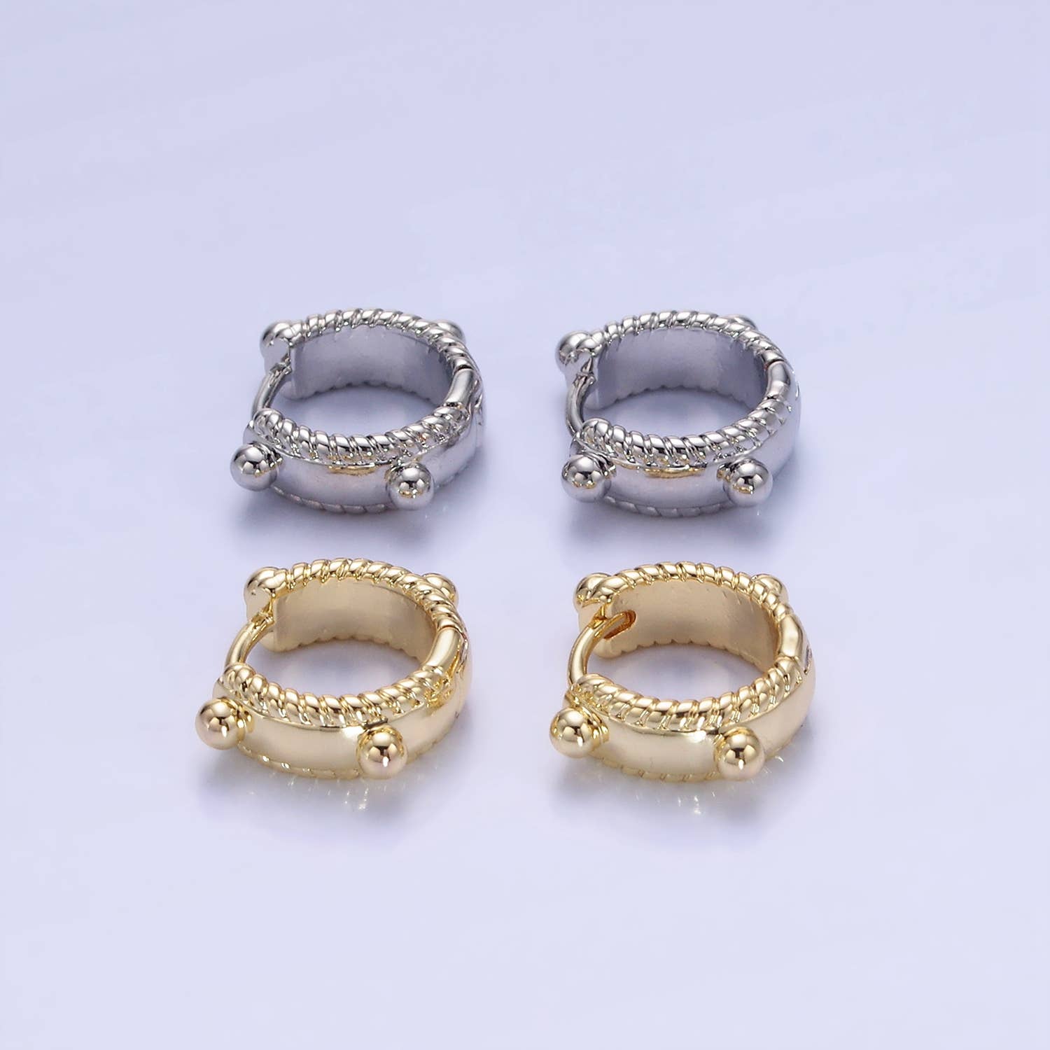 14K Gold Cartilage Earring