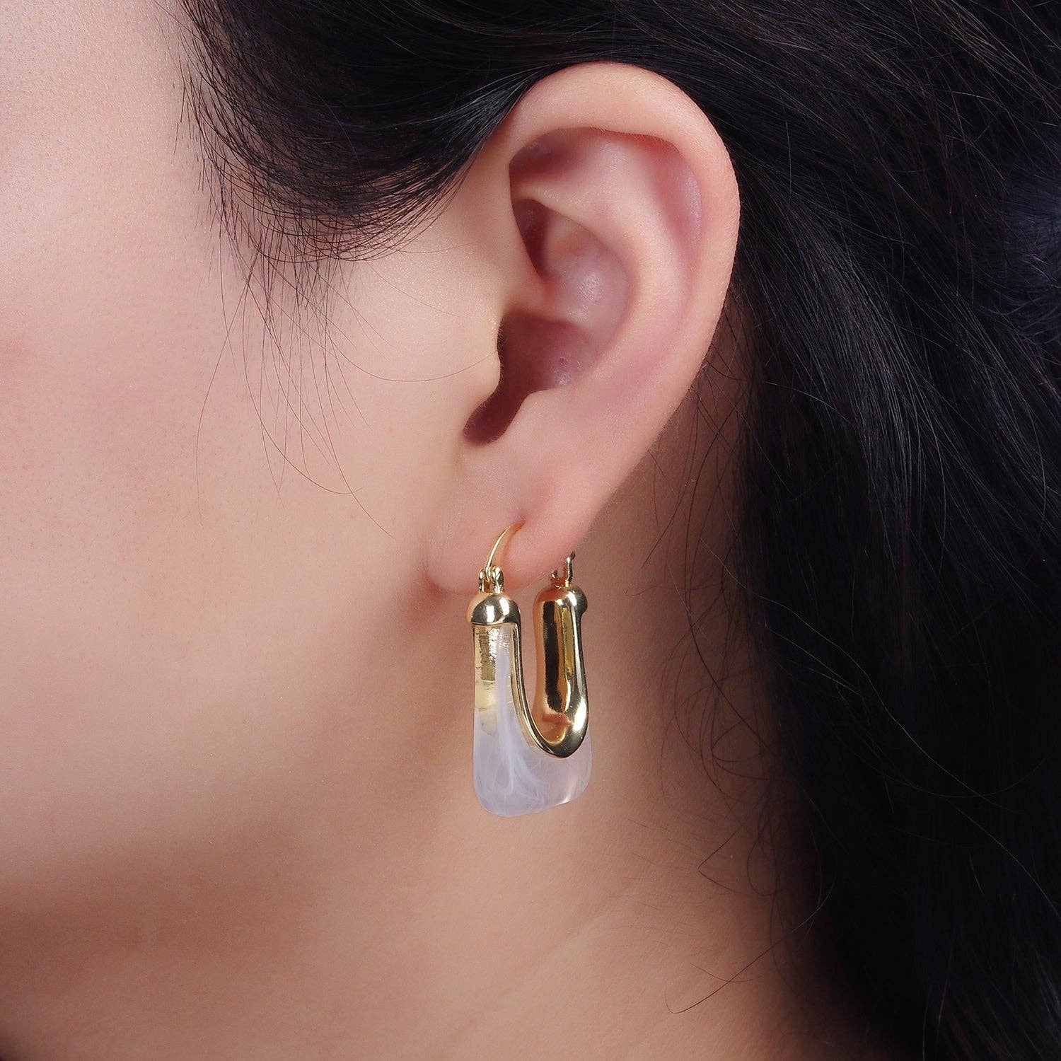 Gold Filled Resin hoops