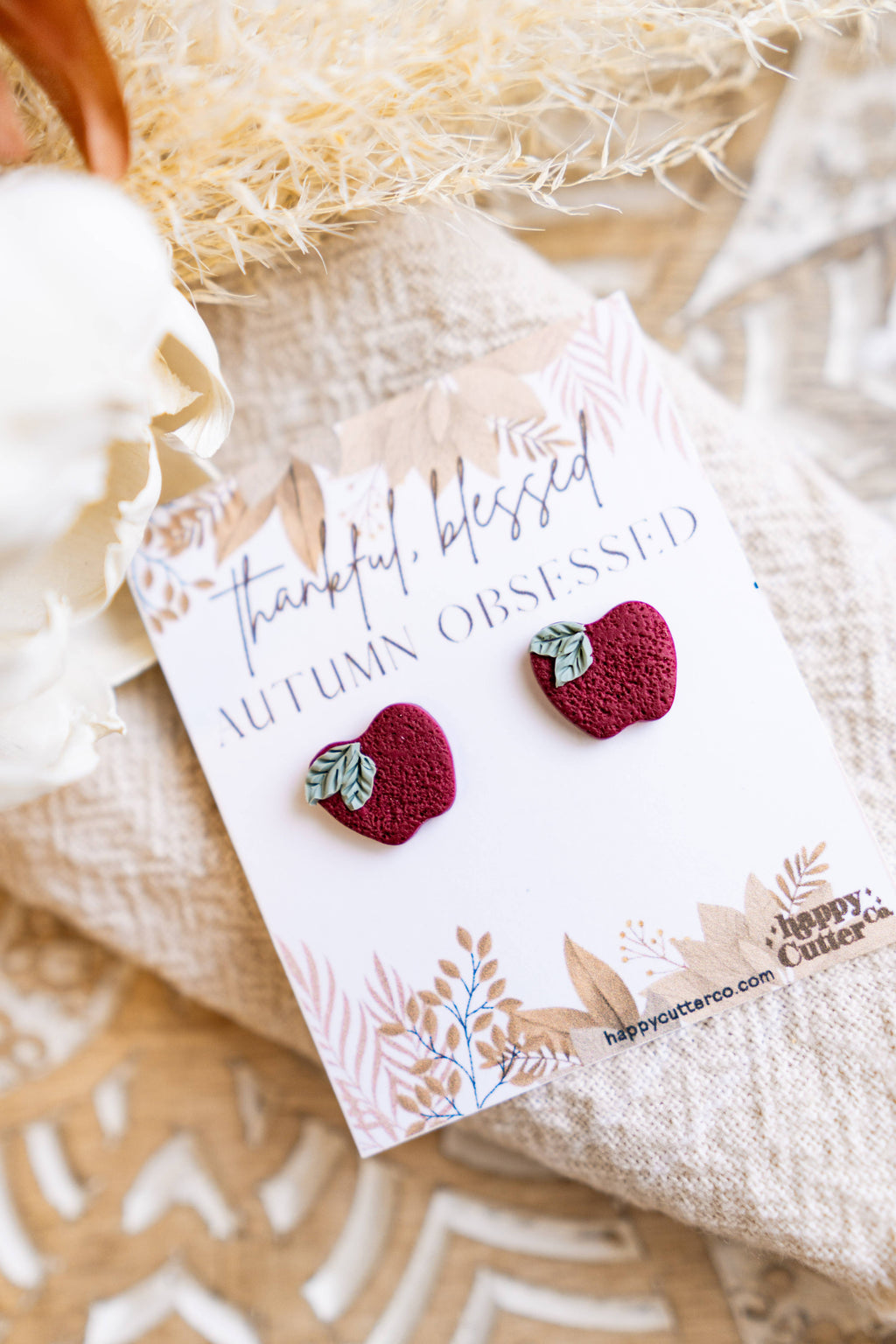 Apple Stud Earrings