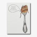 “Happy forkin’ birthday” Card