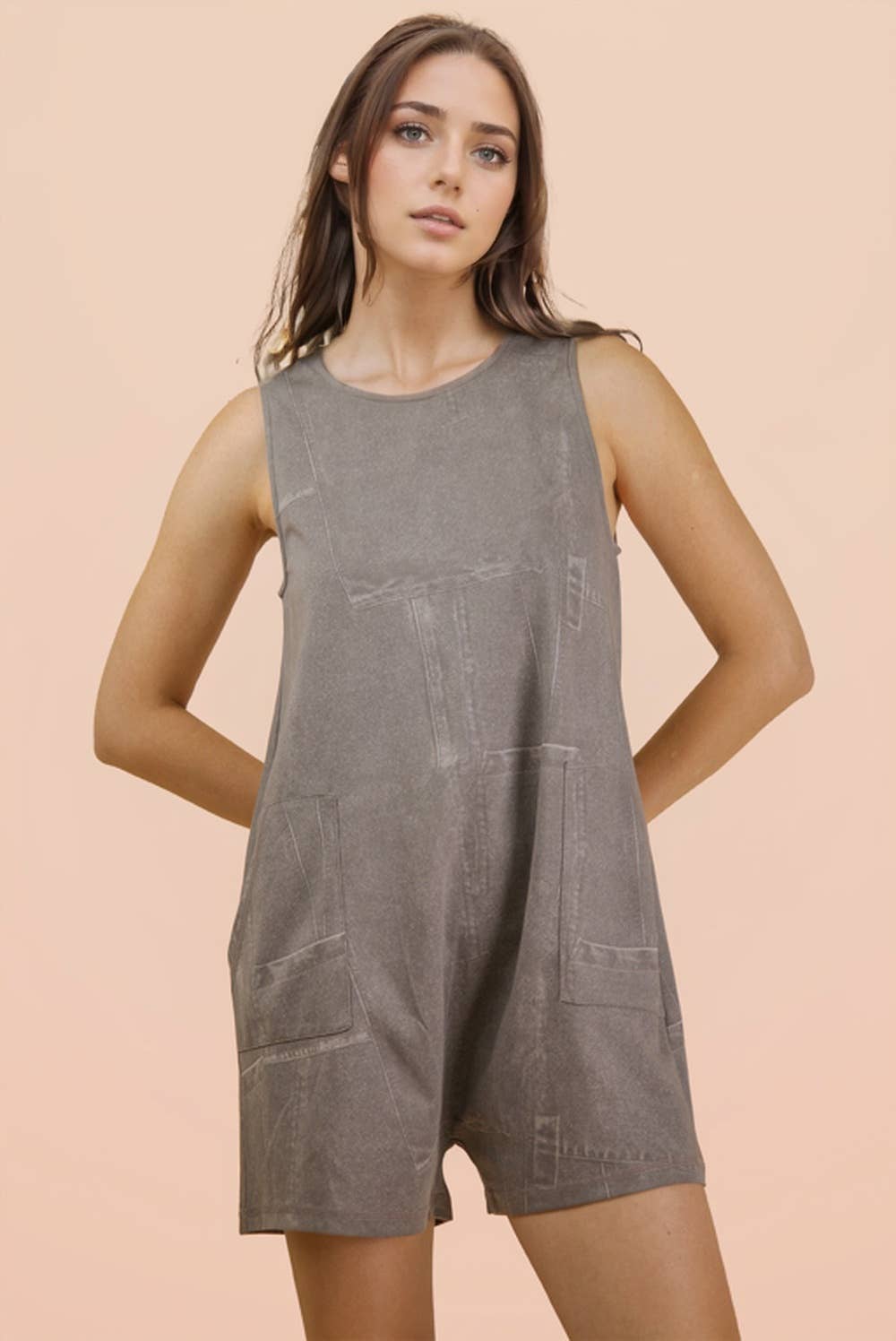 Cloud Washed Romper