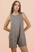 Cloud Washed Romper