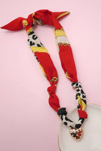 Sweetest Scarf Charm Necklace