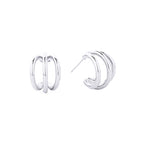 14K Gold-Dipped Double Earring