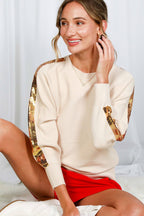 Sequin Detail Knitted Sweater
