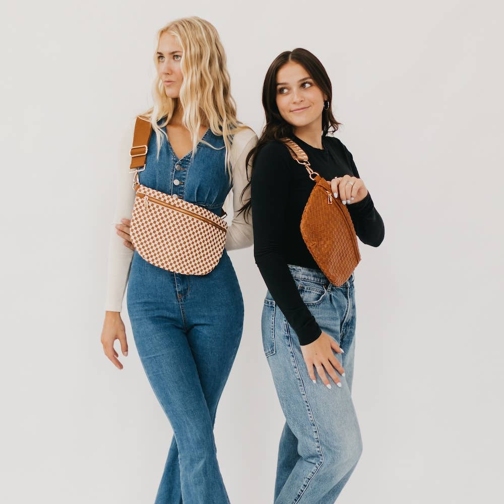 Westlyn Woven Bum Bag *NEW COLORS ADDED*: Emerald