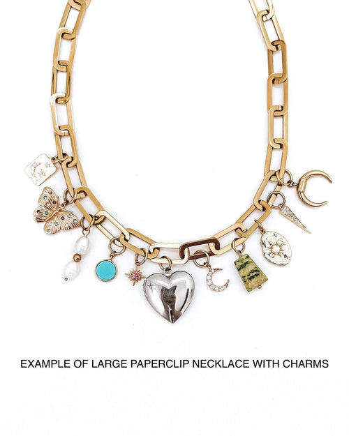 CB pearl Charm Necklace