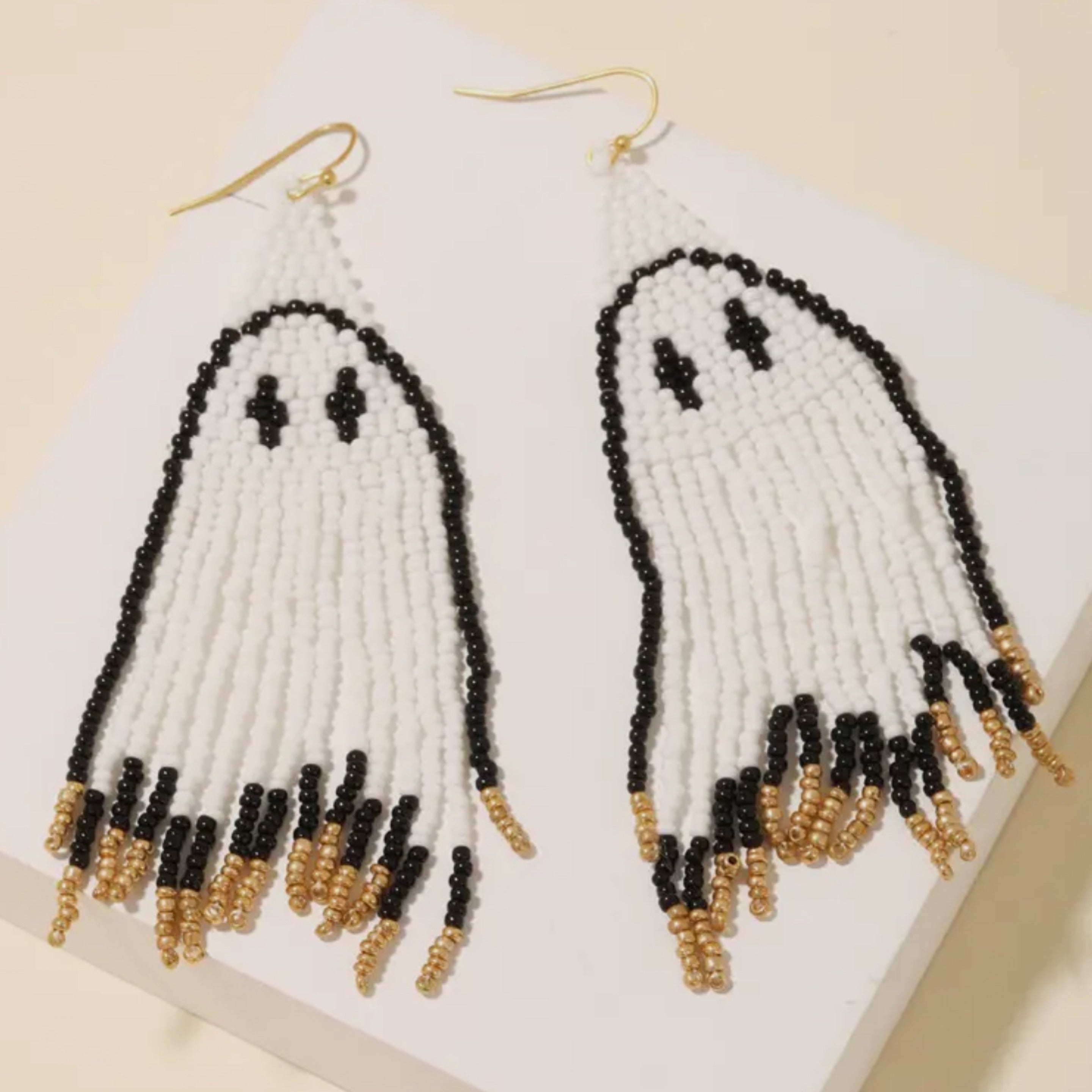 Fringe Ghost Earrings