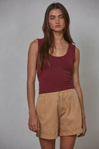 Double Layered Tank: Sangria