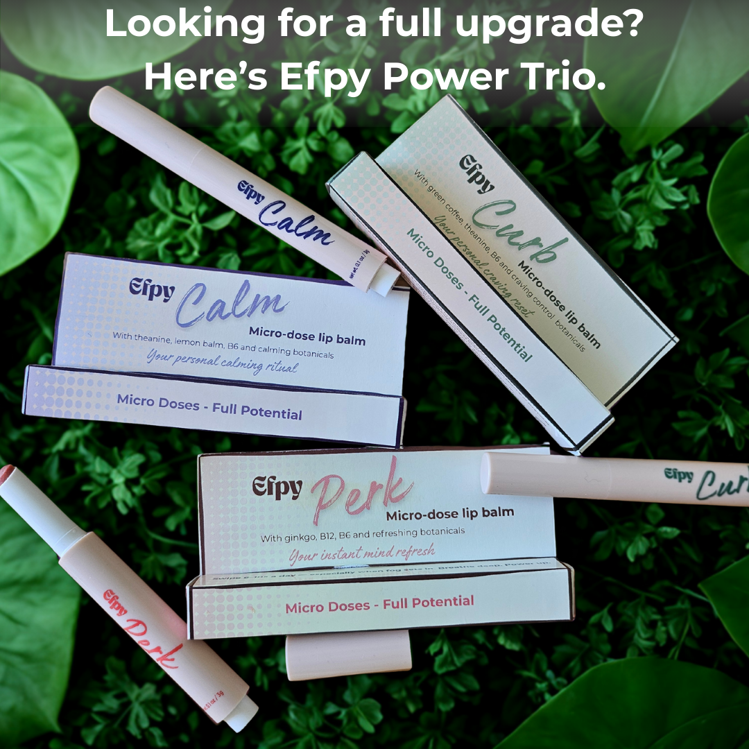 Efpy Perk micro-dose lip balm